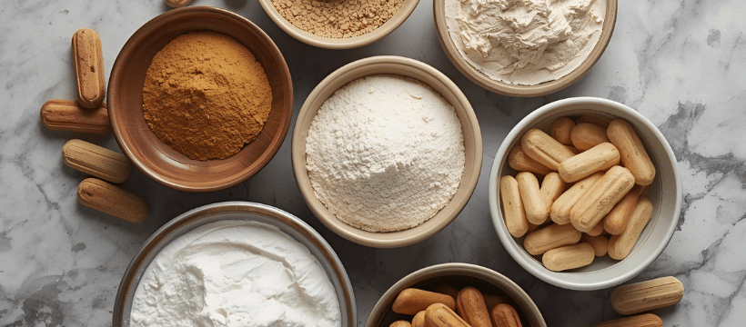 Protein powder and supplements for midlife women.